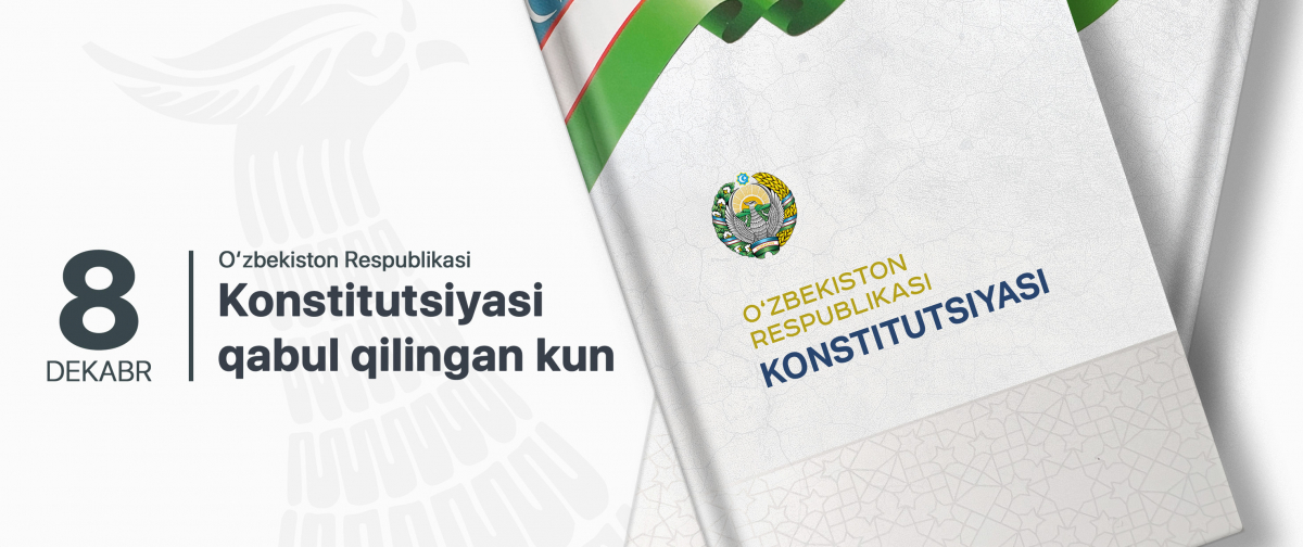 "Konstitutsiya - inson qadri,erkinlik, tenglik va adolat garovi!"