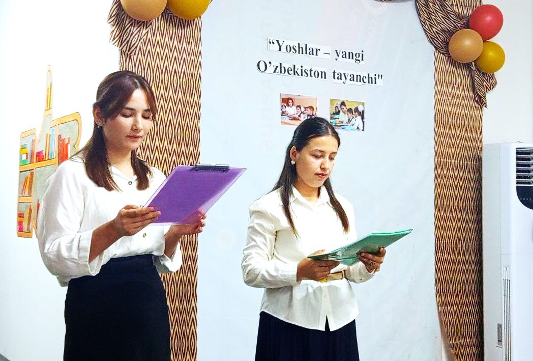 "Yoshlar - yangi Oʻzbekiston tayanchi"