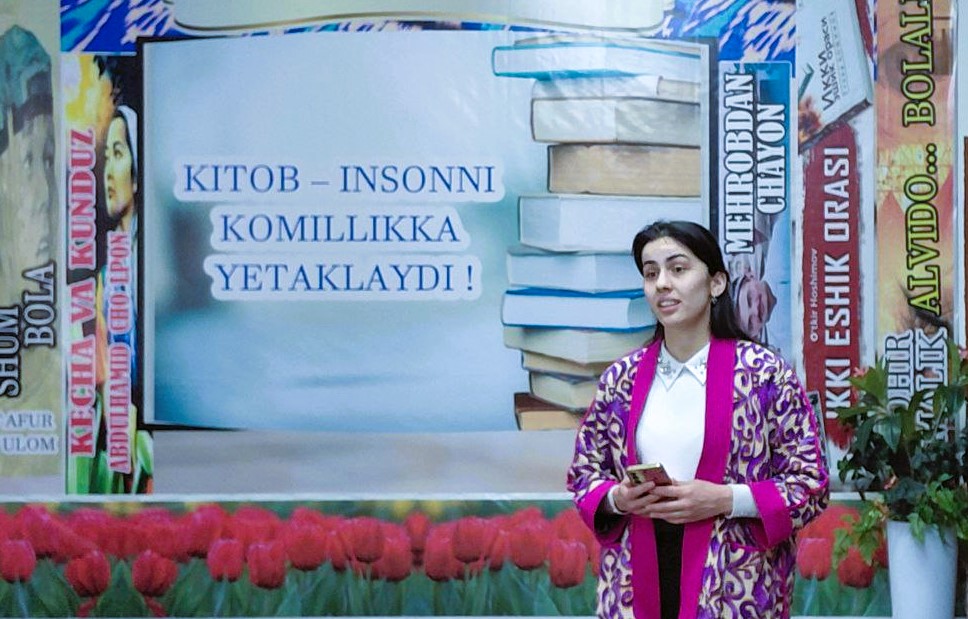 "Ayollarga hurmat — jamiyat madaniyati"