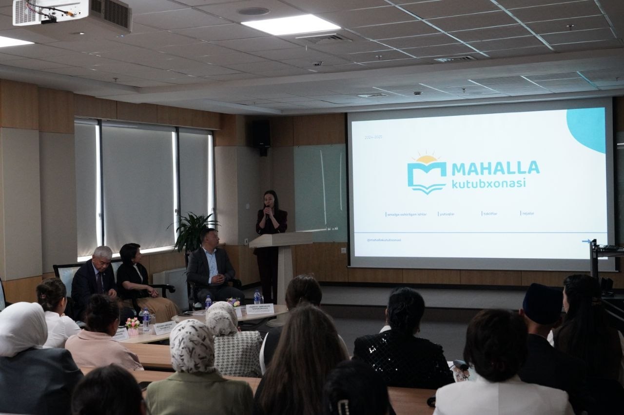 “Mahalla kutubxonasi — ilm va ma’rifat ko‘prigi”