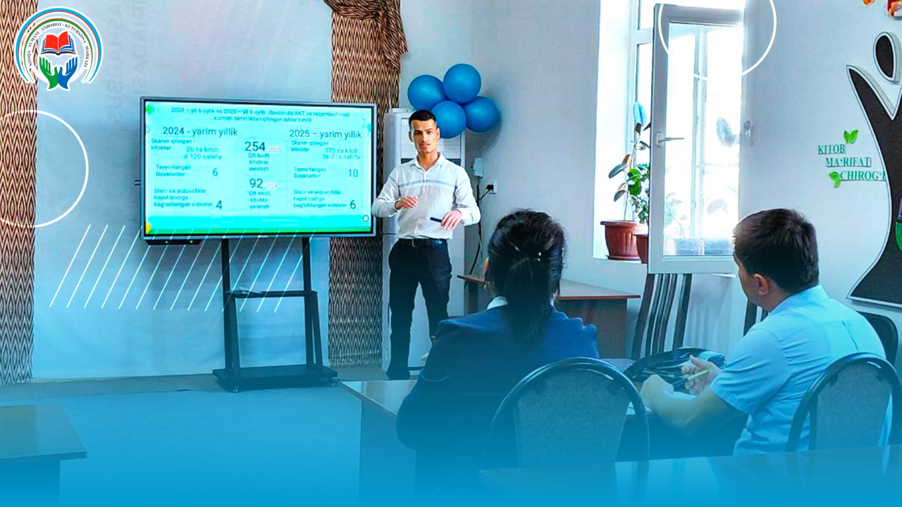 Kutubxonada “Ma’naviy-ma’rifiy ishlar tizimi" o'rganildi