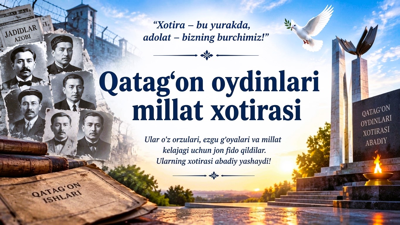 "Millat oydinlari - qatagʻon qurbonlari"
