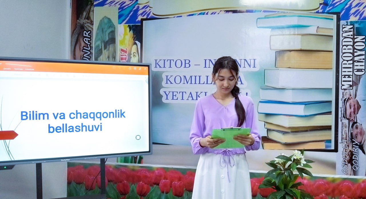 📚🎓 “BILIM VA CHAQQONLIK” BELLASHUVI
