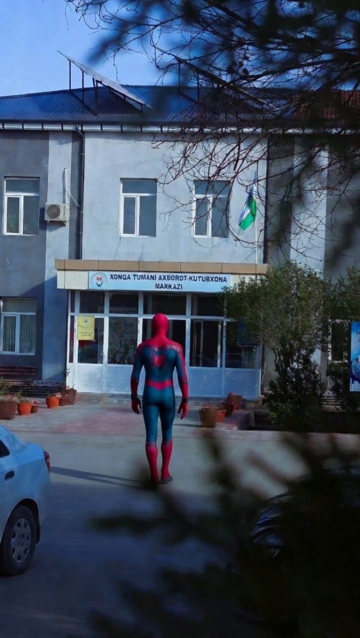 Marvel qahramonlari ham kutubxonada! 🕷📚