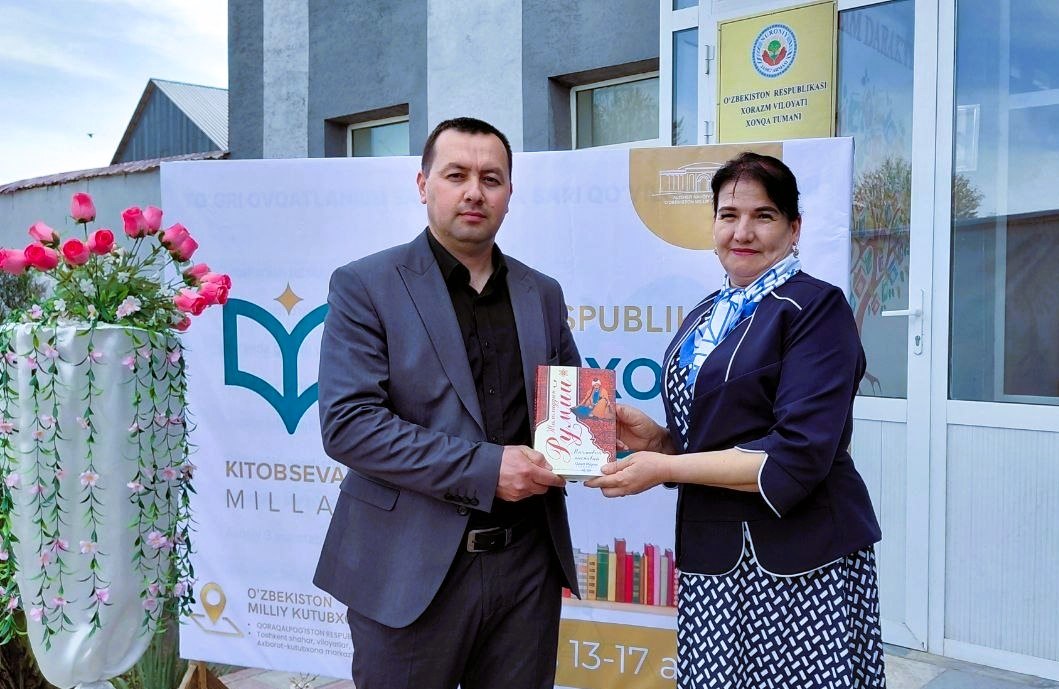 📚 Xonqada bayram ichra bayram: Kitob yarmarkasi va xayrli aksiya!