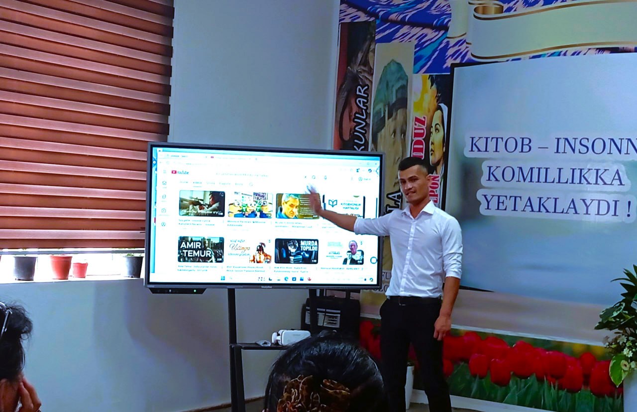 📌 KUTUBXONALARDA RAQAMLI TRANSFORMASIYA: MAKTAB KUTUBXONACHILARI UCHUN SEMINAR