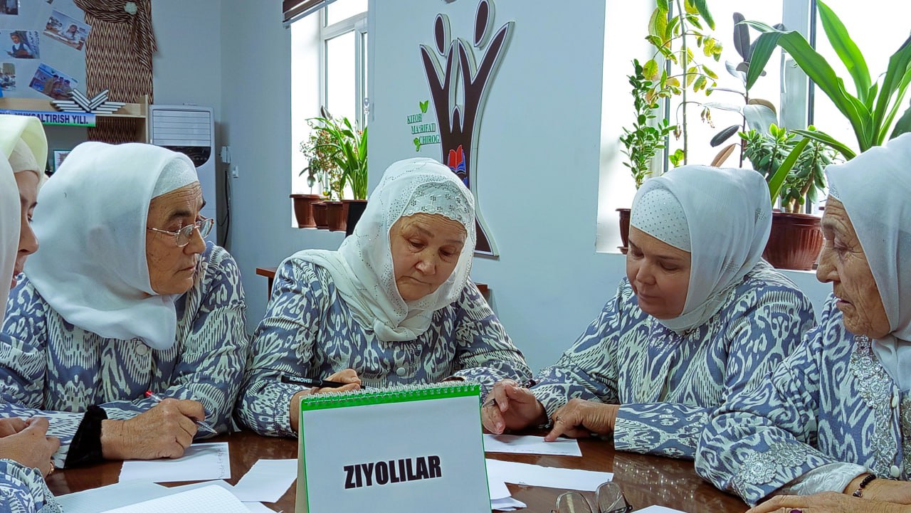"Ma'rifatli Otinoyilar jamiyatimiz ko'zgusidir"