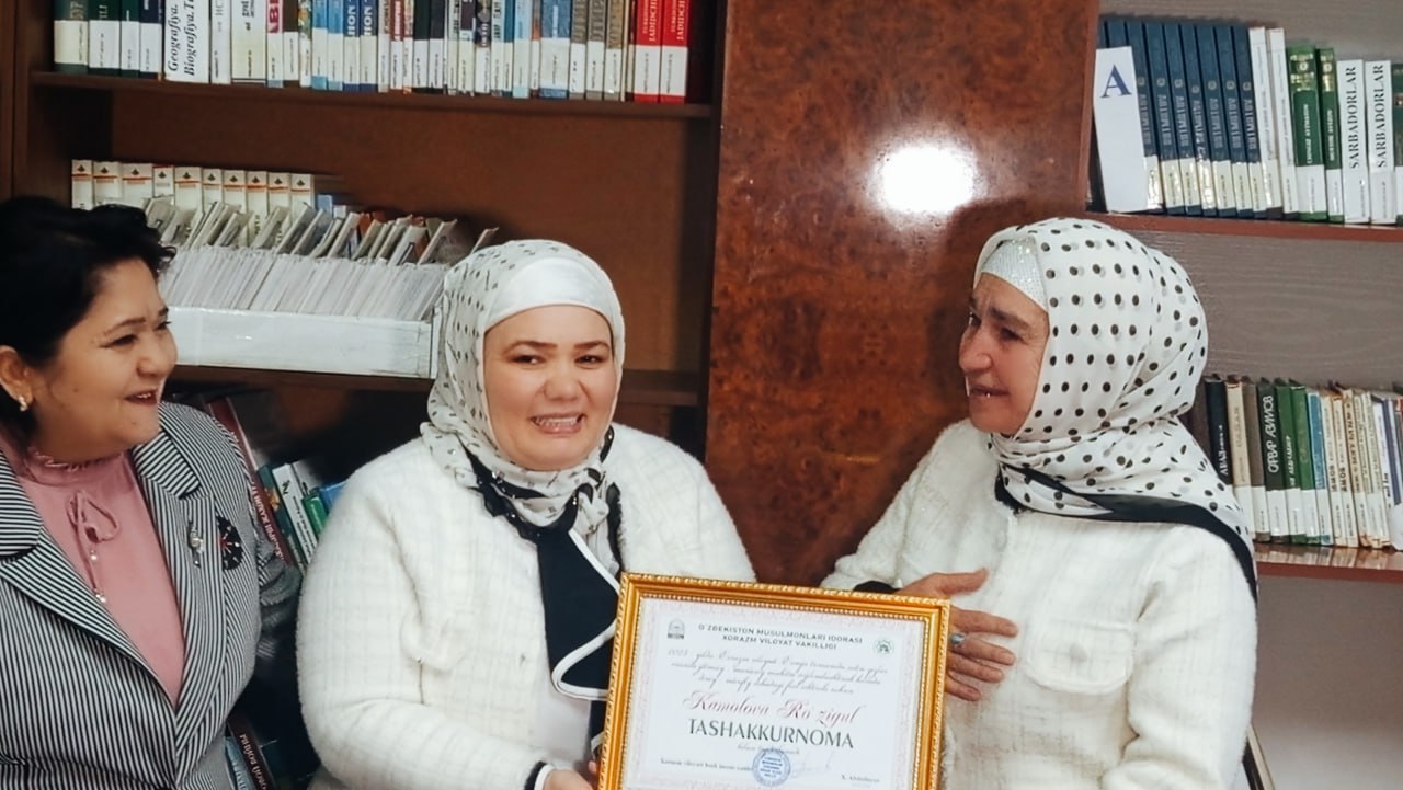 "Ma'rifatli Otinoyilar jamiyatimiz ko'zgusidir"