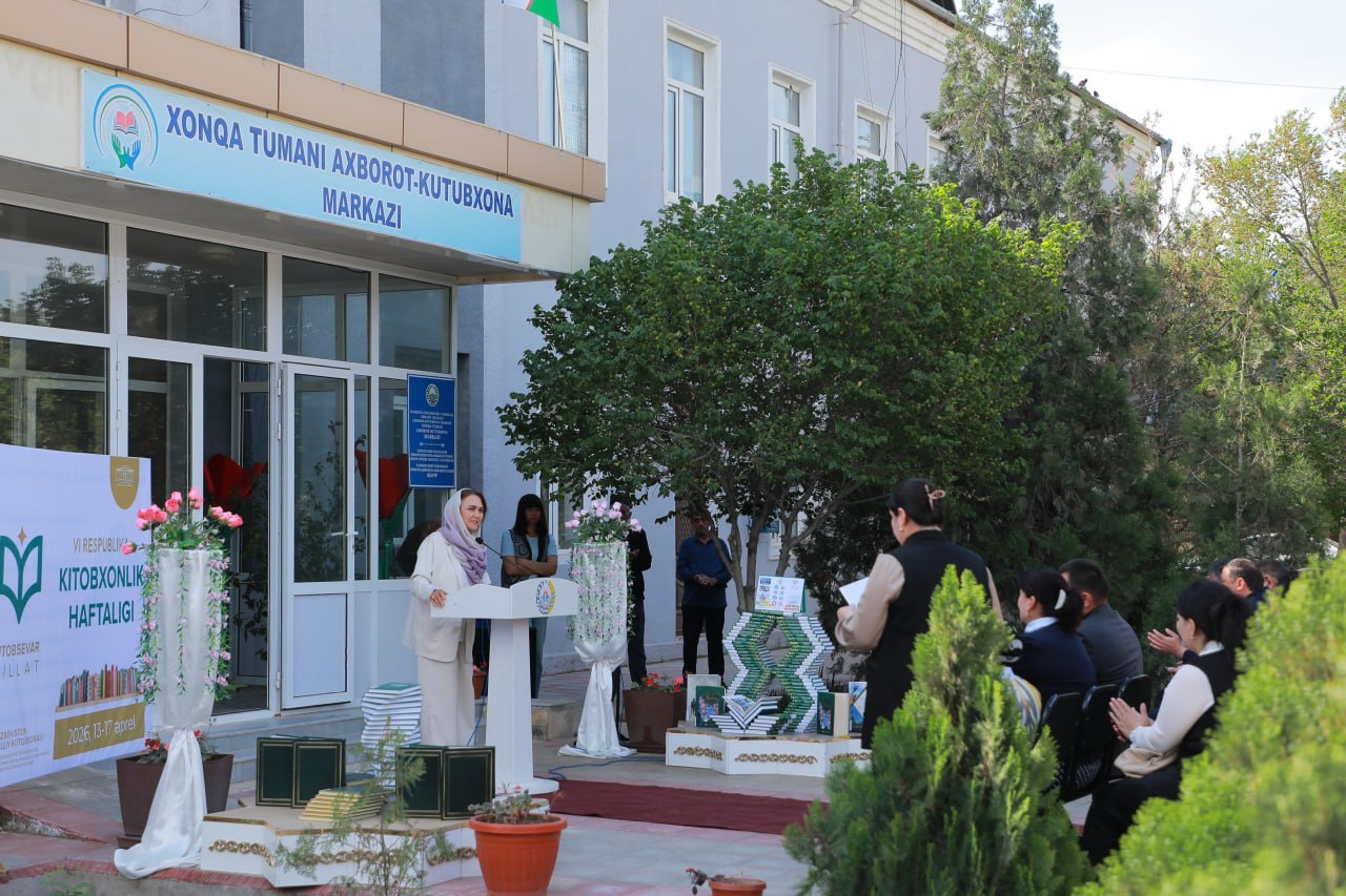 Xonqada “Kitobxonlik haftaligi”ga start berildi!