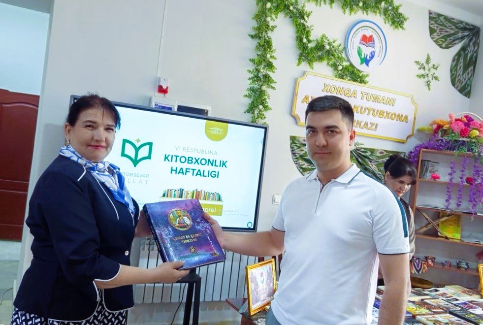 📚 Xonqada bayram ichra bayram: Kitob yarmarkasi va xayrli aksiya!