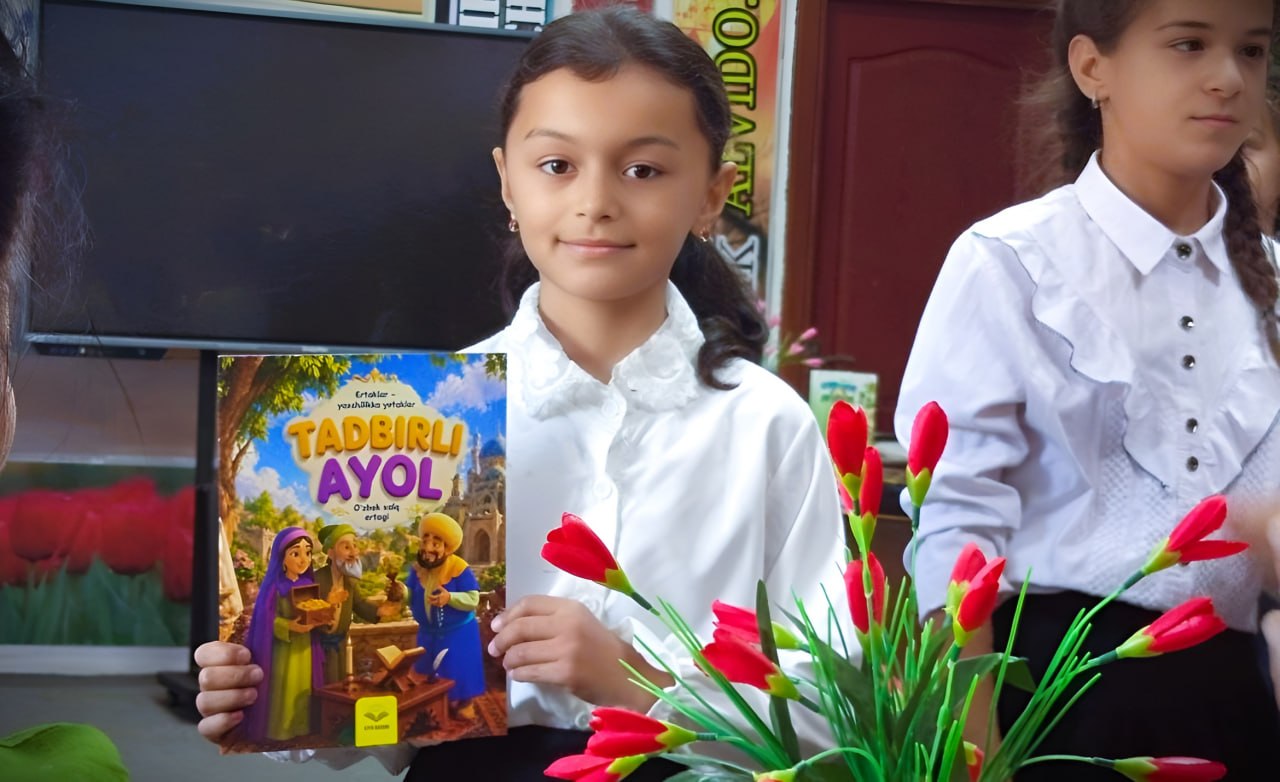 "Kitob bilan ulg‘aygan baxtli bolalik"