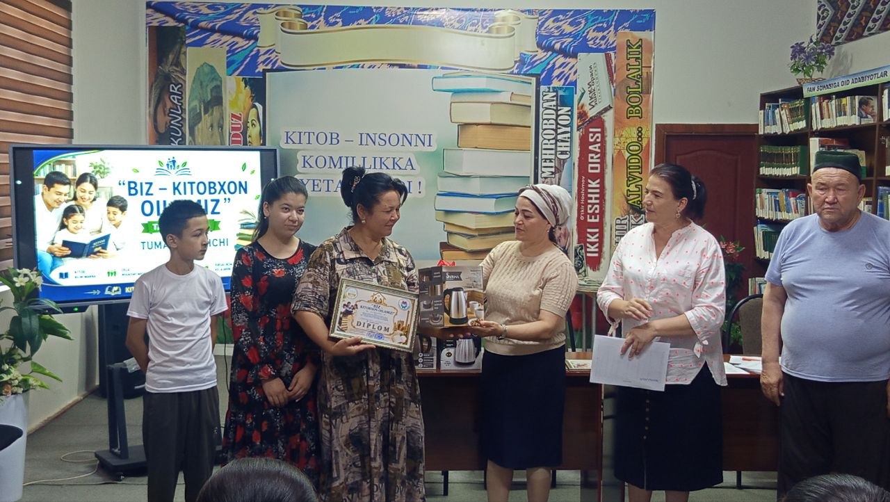 📚 «Biz — kitobxon oilamiz!»